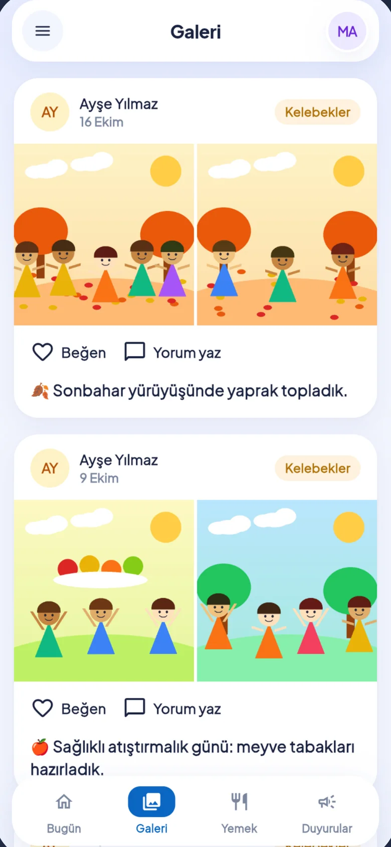 MyKres · Class gallery