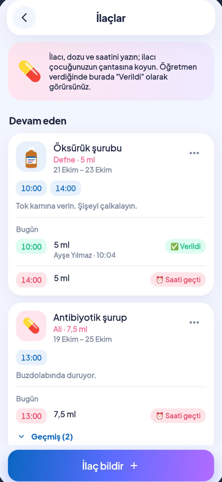 MyKres · Medication tracking
